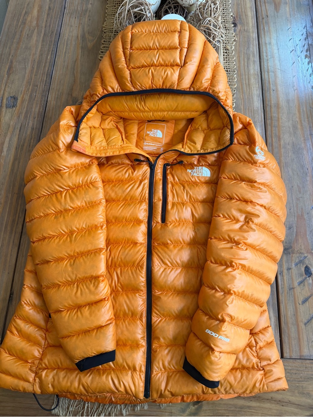 NORTH FACE BREITHORN SUMMIT SERIES 800 PRO DOWN JACKET NWOT WOMANS XL HI END - Picture 6 of 11